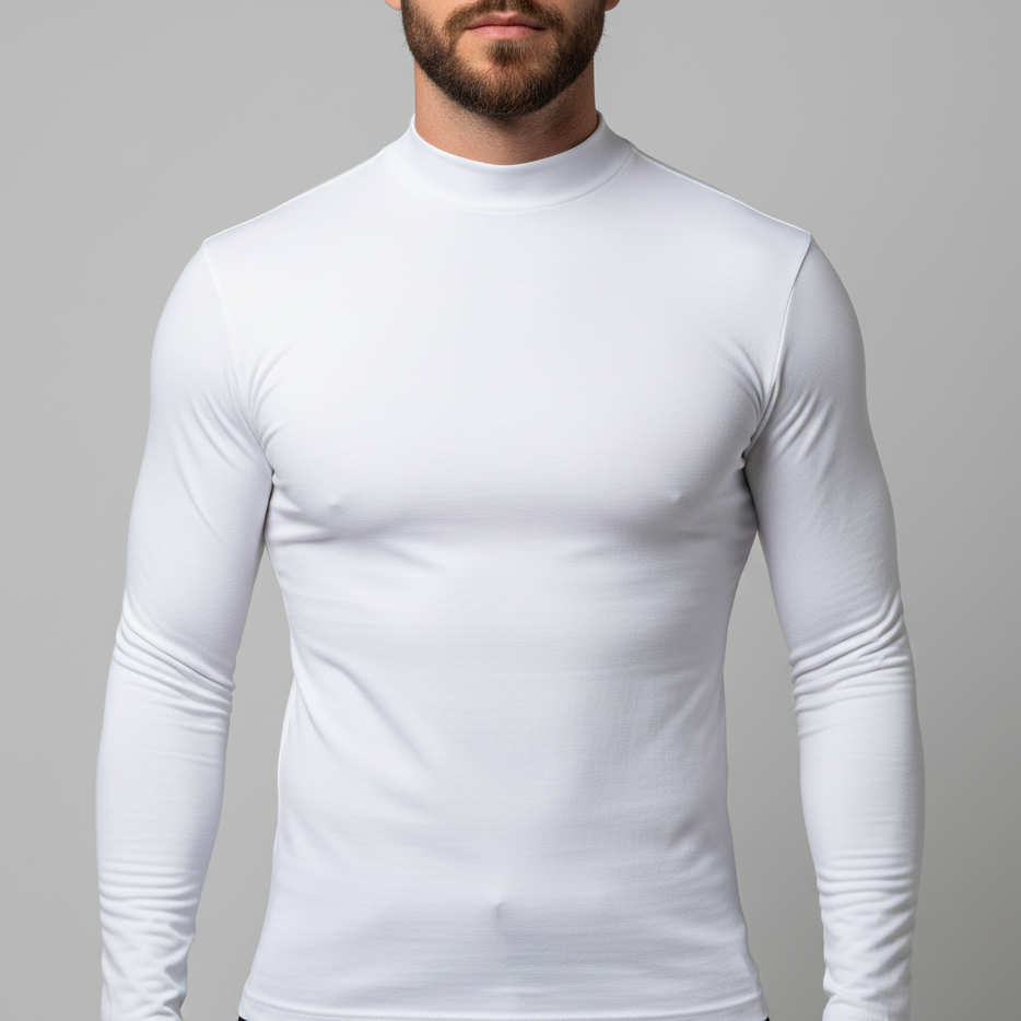 EGYPTIAN COTTON TURTLENECK
