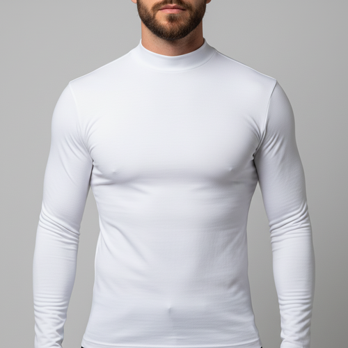 EGYPTIAN COTTON TURTLENECK
